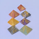 7 Chakra Reiki Symbols Pyramids