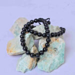 Black Tourmaline Thread Bracelet